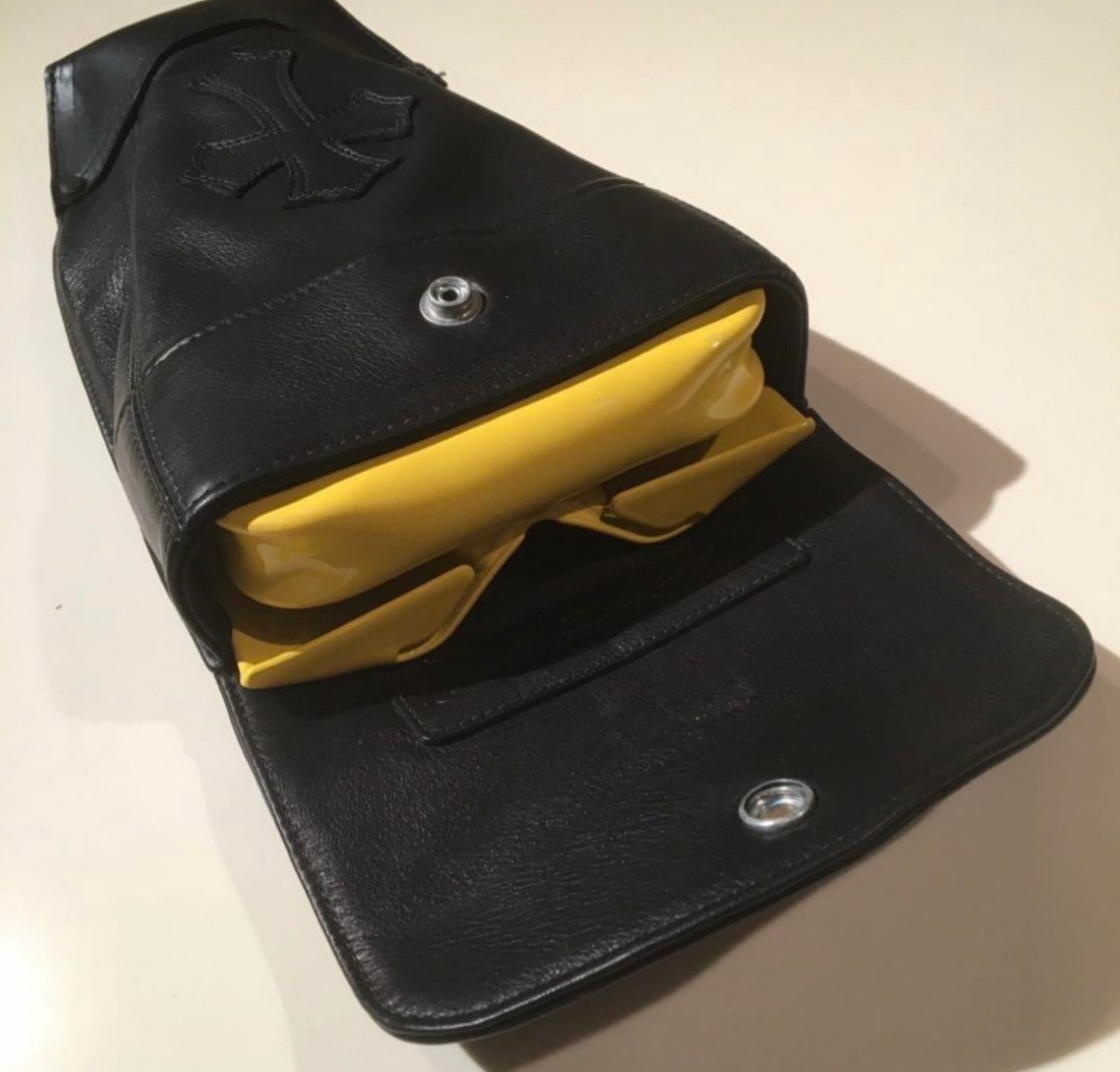 CHROME HEARTS クロムハーツ シャベルケース スコップ レザー ブラック