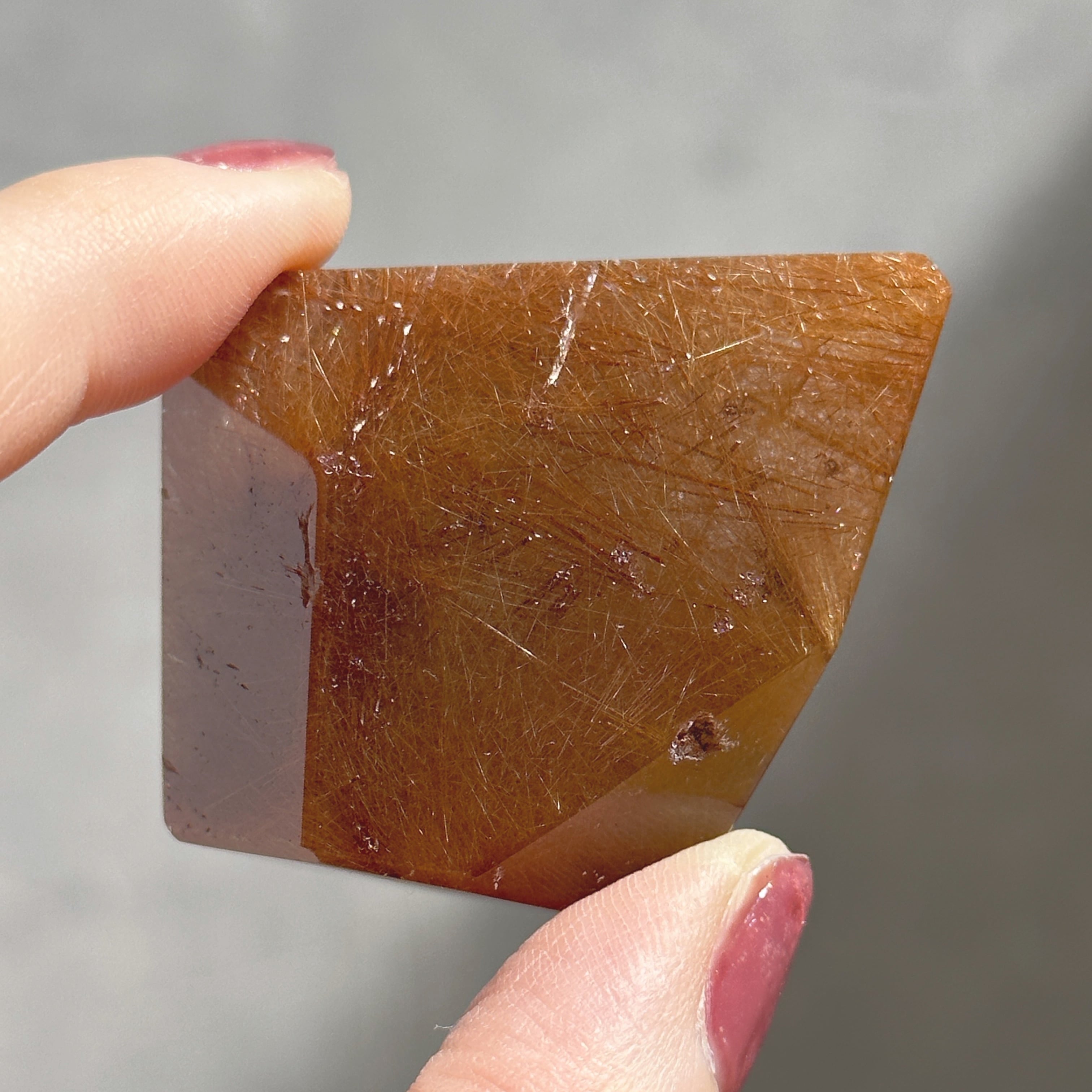 針びっしり◎ルチルインクォーツ フリーフォーム04◇ Rutile in Quartz