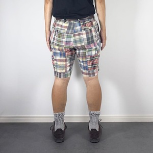 Polo Ralph Lauren Madras plaid  patchwork shorts W32 古着