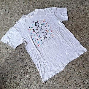 "Norman Rockwell" アメリカ製 Hanes プリントTシャツ used [306020]