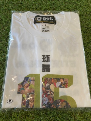 球舞　15周年T-shirt(white) 