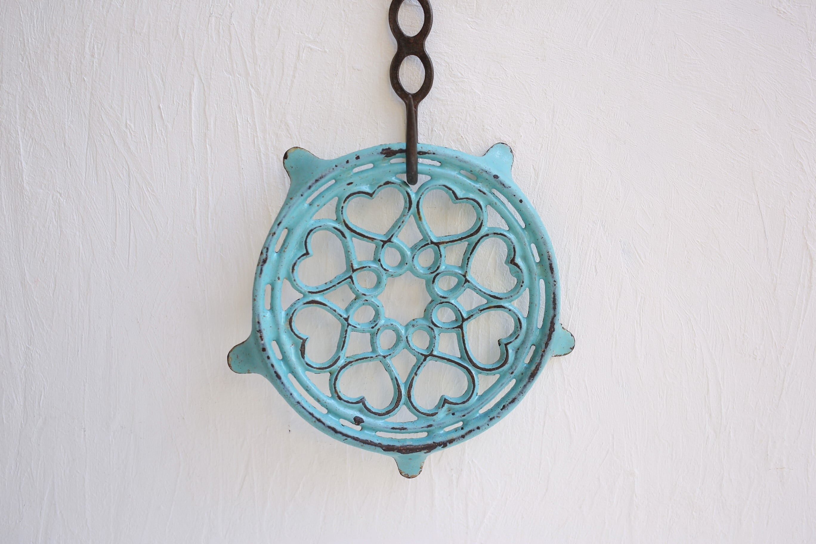 vintageフランス アンティーク アイアントリベット ヴィンテージ 鍋敷き フランス アンティーク ヴィンテージ 鍋敷き トリベット 鋳物