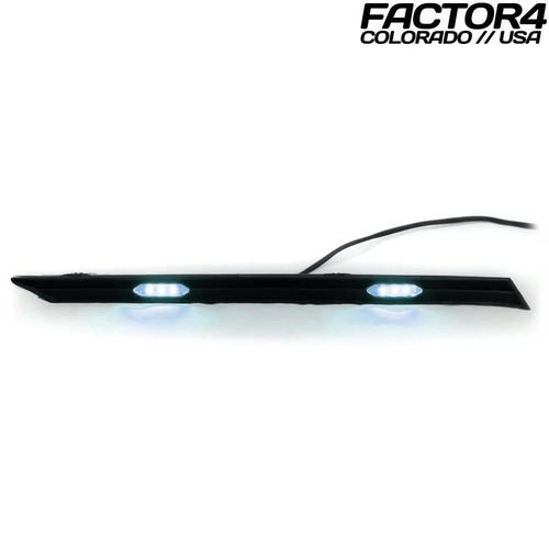 【 Factor4 】"Ver.3" RAV4 Grille Lights (Smoked White) with Remote LED Controller