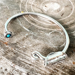 NORTH WORKS "Coin & Turquoise Bracelet" N-246