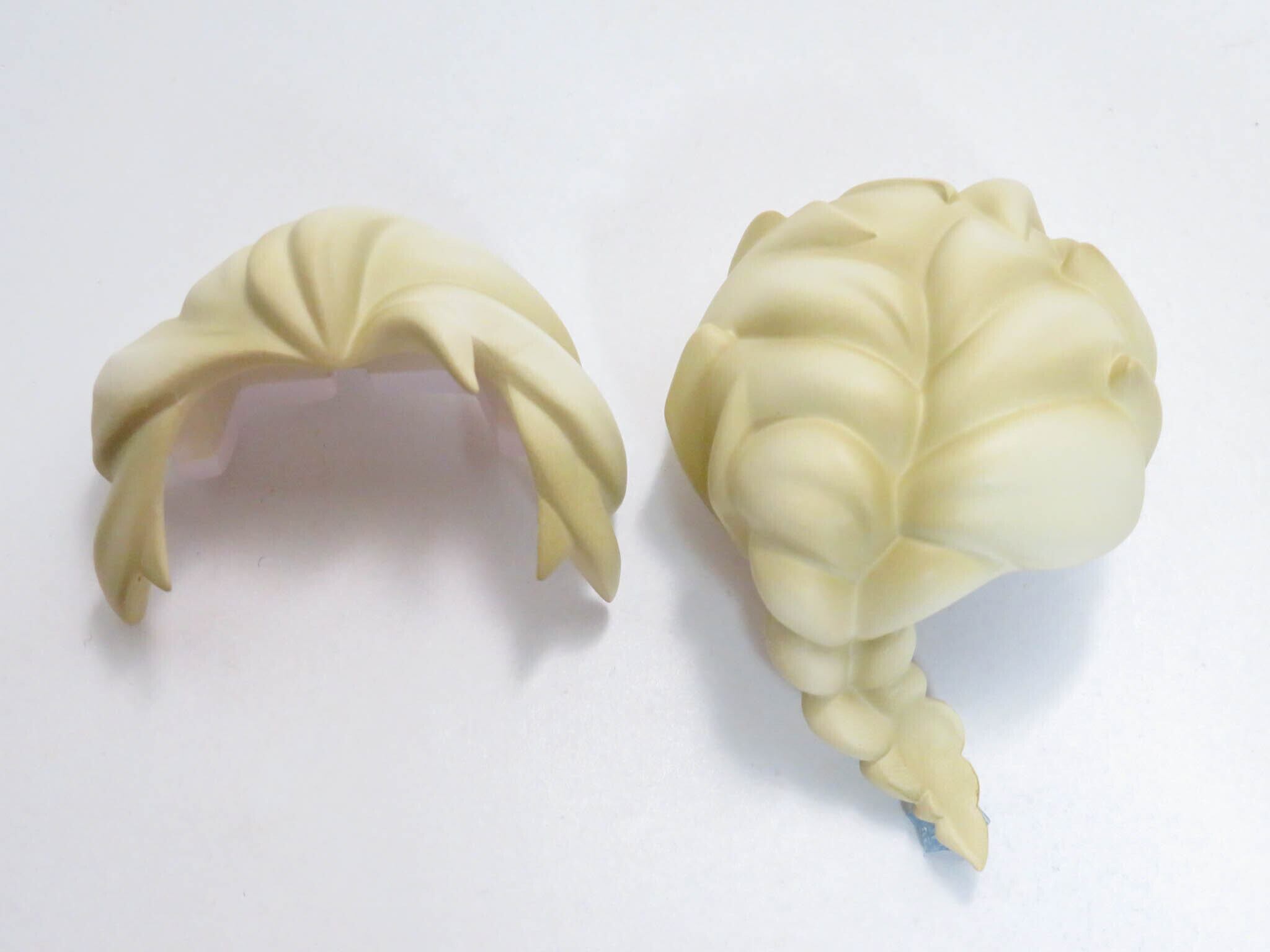 再入荷(A−ランク)【475】 エルサ 髪パーツ ポニーテール ねんどろいど