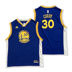 Stephen Curry 【Golden State Warriors】 Kids Game Shirt. adidas