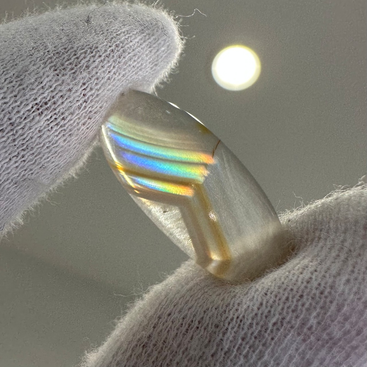 イリスアゲート けだるい 15ct 天然石
