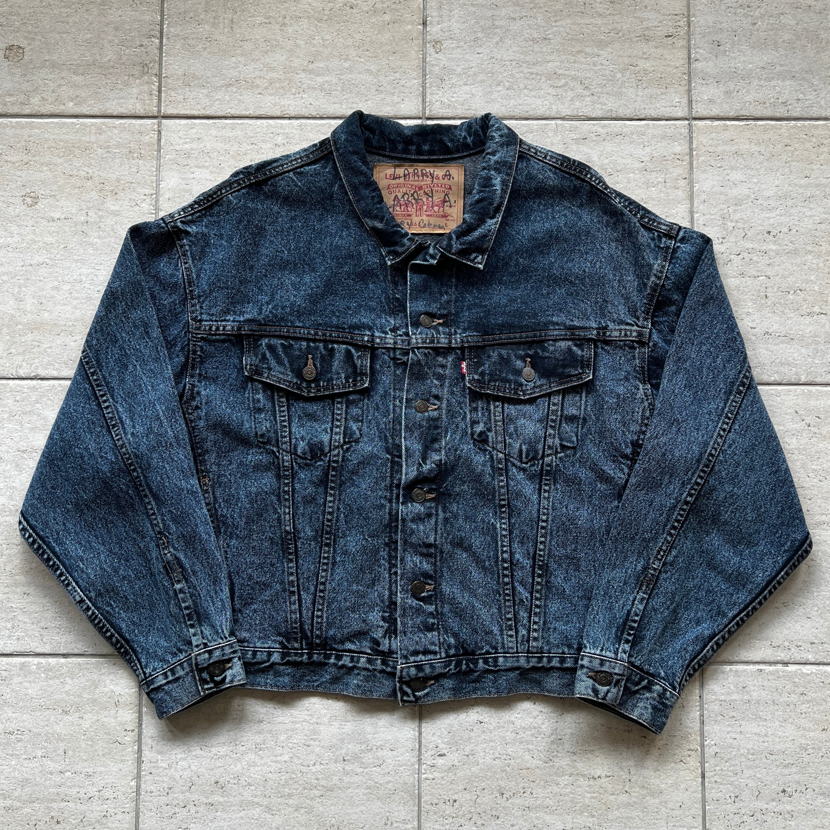 90's Levi's 70598-4865 Denim Jacket “OVER DYE” | DESERTSNOW