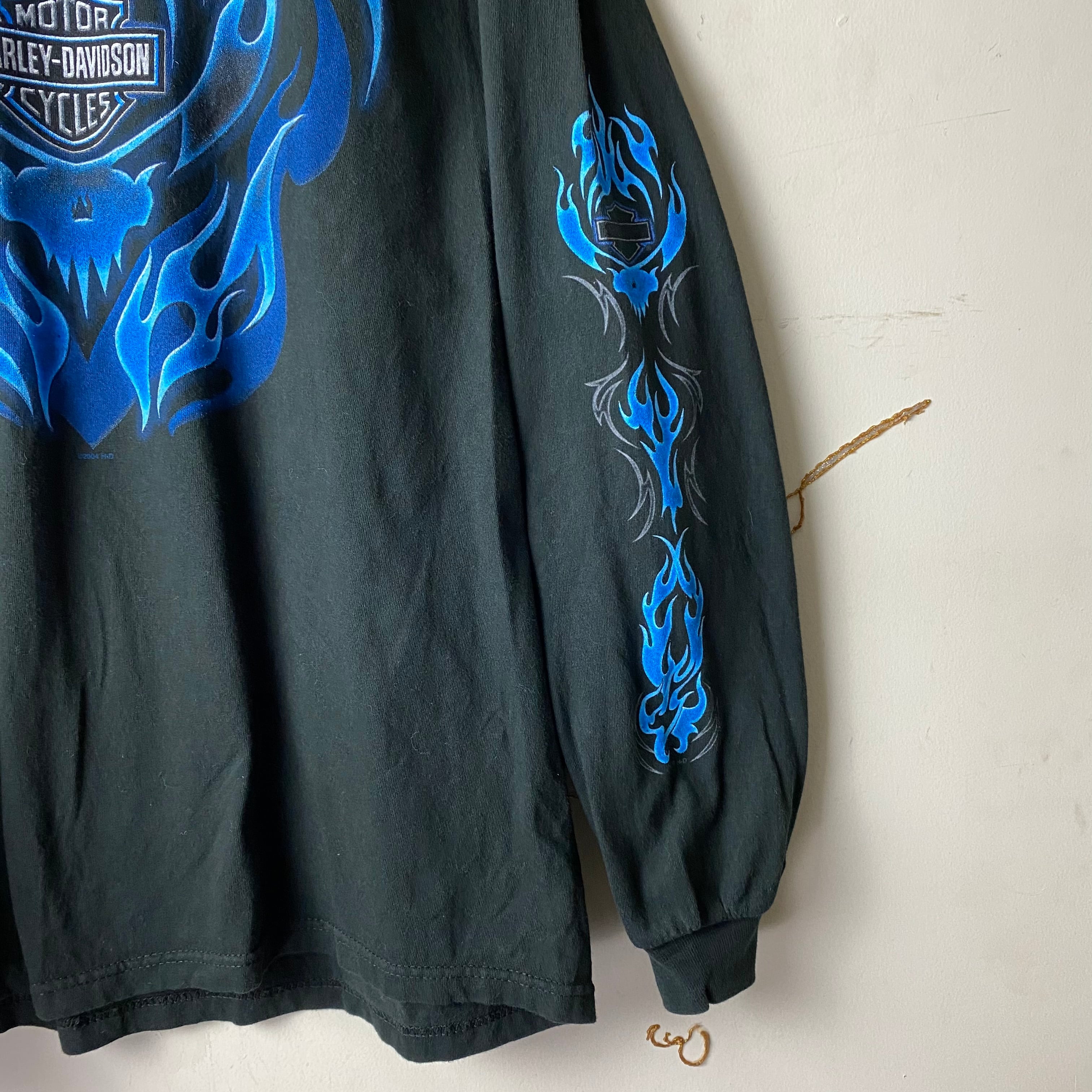 2004's HARLEY-DAVIDSON long sleeves tee | NOIR ONLINE