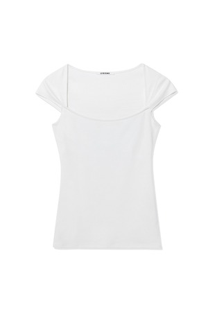 [LE17SEPTEMBRE] ANNE JERSEY TOP by JAPANESE FABRIC [WHITE] 正規品 韓国ブランド 韓国通販 韓国代行 韓国ファッション LE 17 SEPTEMBRE ル 17 セプテンバー le 917韓国 店舗