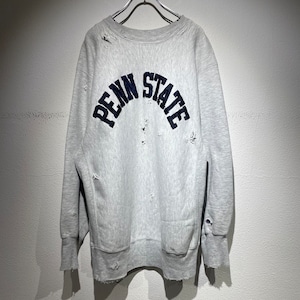 90's Champion reverse weave used damage sweat