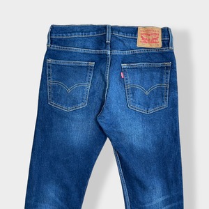 【LEVI'S】513 デニム ジーパン ジーンズ スリム ストレート 細身 WATERLESS W31 L32 リーバイス US古着