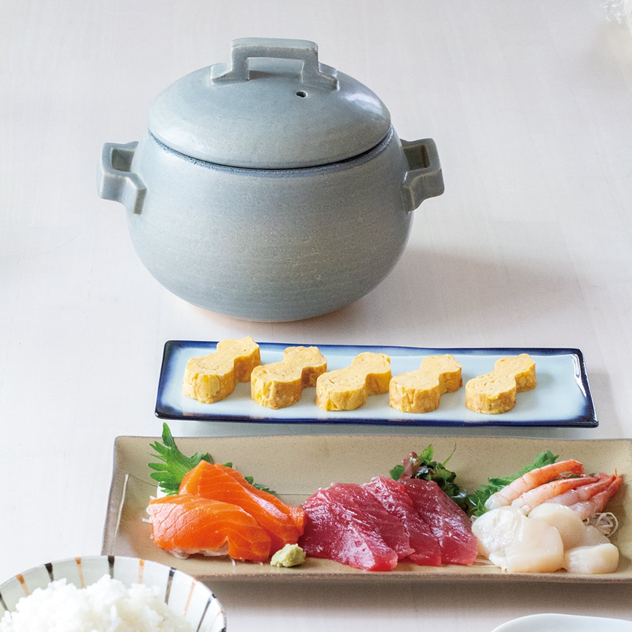 21101 【グレーごはん鍋 3合炊き】 | TOJIKITONYA 永新陶苑
