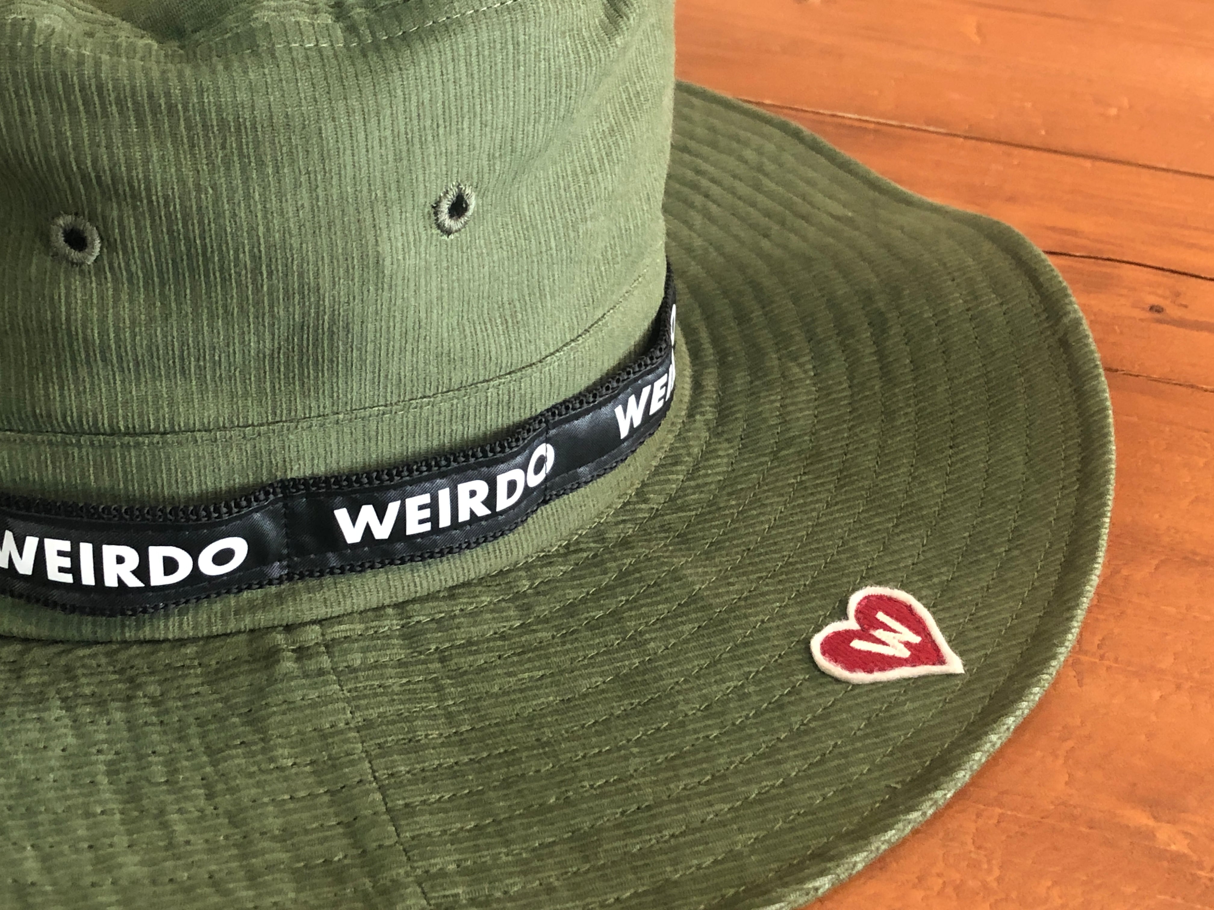 新品未使用 weirdo ウィアード バケットハット グリーン WEIRDO】 ウィアード- JUNGLE HAT ジャングルハット アーミーハット