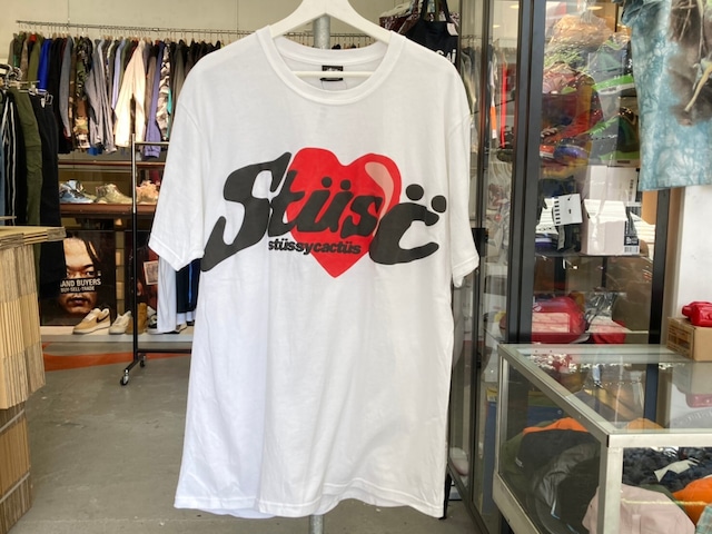 STUSSY × CPFM HEART TEE WHITE LARGE 57.5KH8601