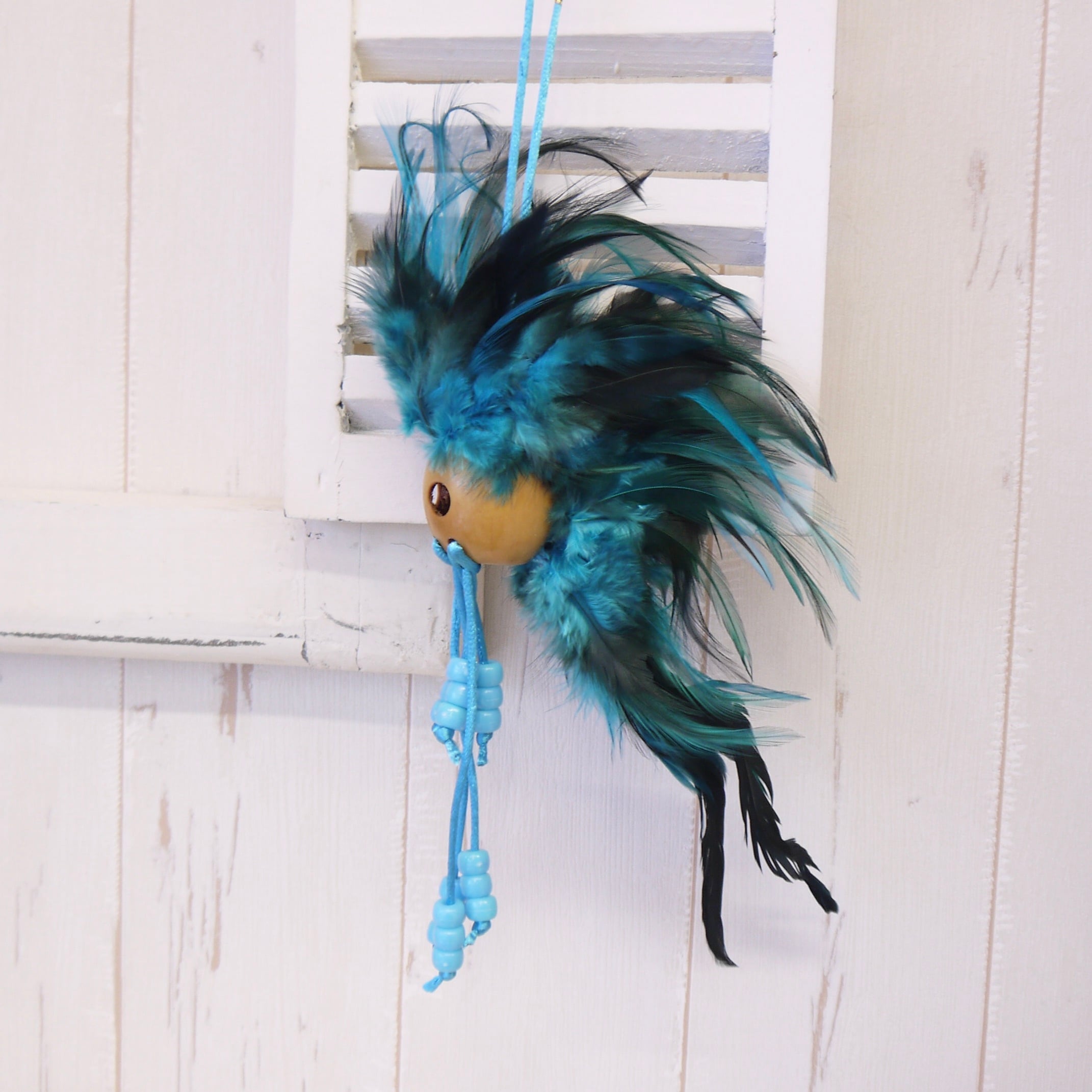 ★ハワイ直輸入★イカイカ/お守り/魔除け/ハワイアンヘルメット/ハワイ色<34 ライトブルー>