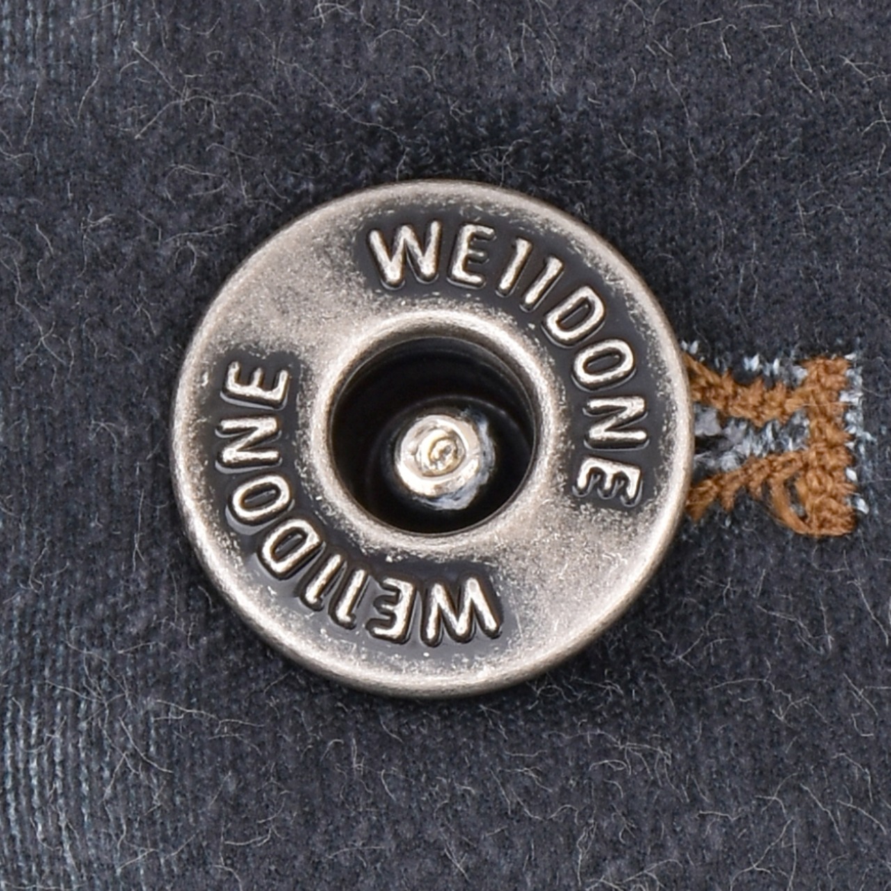 【WE11DONE】BLACK MENS TROMPE L'OEIL DENIM CARPENTER - 4