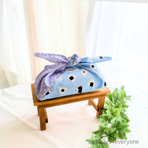 脳を育てるあづま袋【おにぎりブルーコンビ】