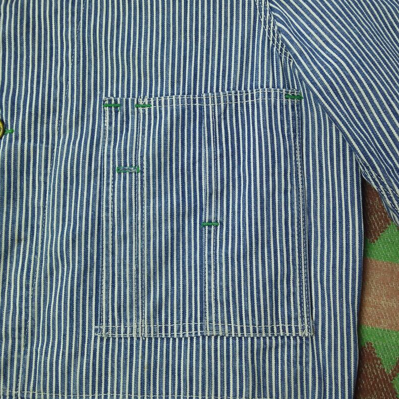 40s~ OSHKOSH B'GOSH Hickory Stripe Chore Jacket | Wonder 40s~ OSHKOSH B'GOSH Hickory Stripe Chore Jacket | Wonder