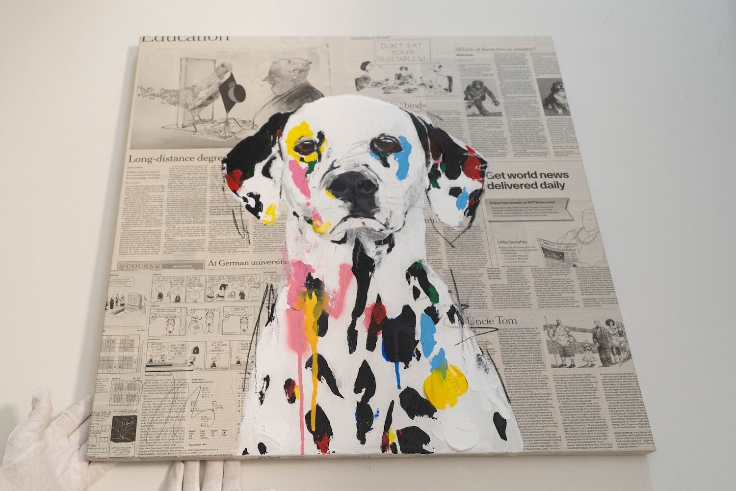 Dalmatian / ダルメシアン / 犬の現代アート作品 絵画販売 | TOMOYA