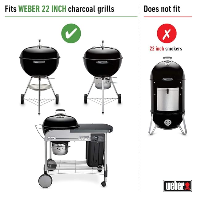 Weber(ウェーバー) 炭用焼き網 直径43㎝ ※57㎝バーベキューコンロに