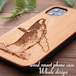 温もり感じるおしゃれな木製 iPhoneケース くじら 動物シリーズ iphone14 13 12 mini シンプル iPhone11 pro XR 8 ウッド スマホ カバー アニマル 鯨 クジラ 海の生き物 男女兼用 ペア お揃い