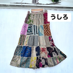 パッチワークふんわりスカート