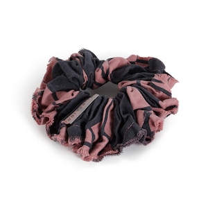 WOLF&RITA/ENGRACIA-SCRUNCHIE/RETRO FLOWER PINK