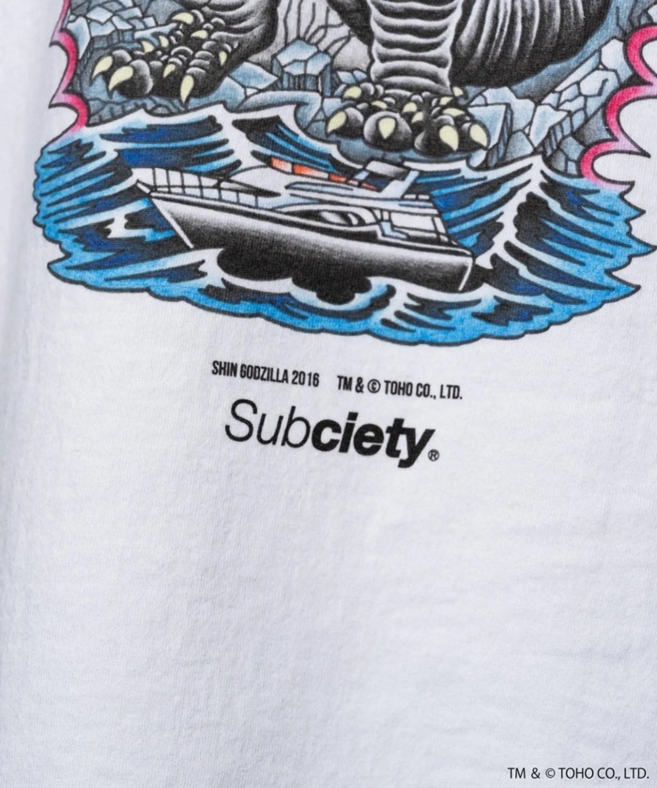 Subciety / SHIN GODZILLA 2016 tee / 155-40175 - 4