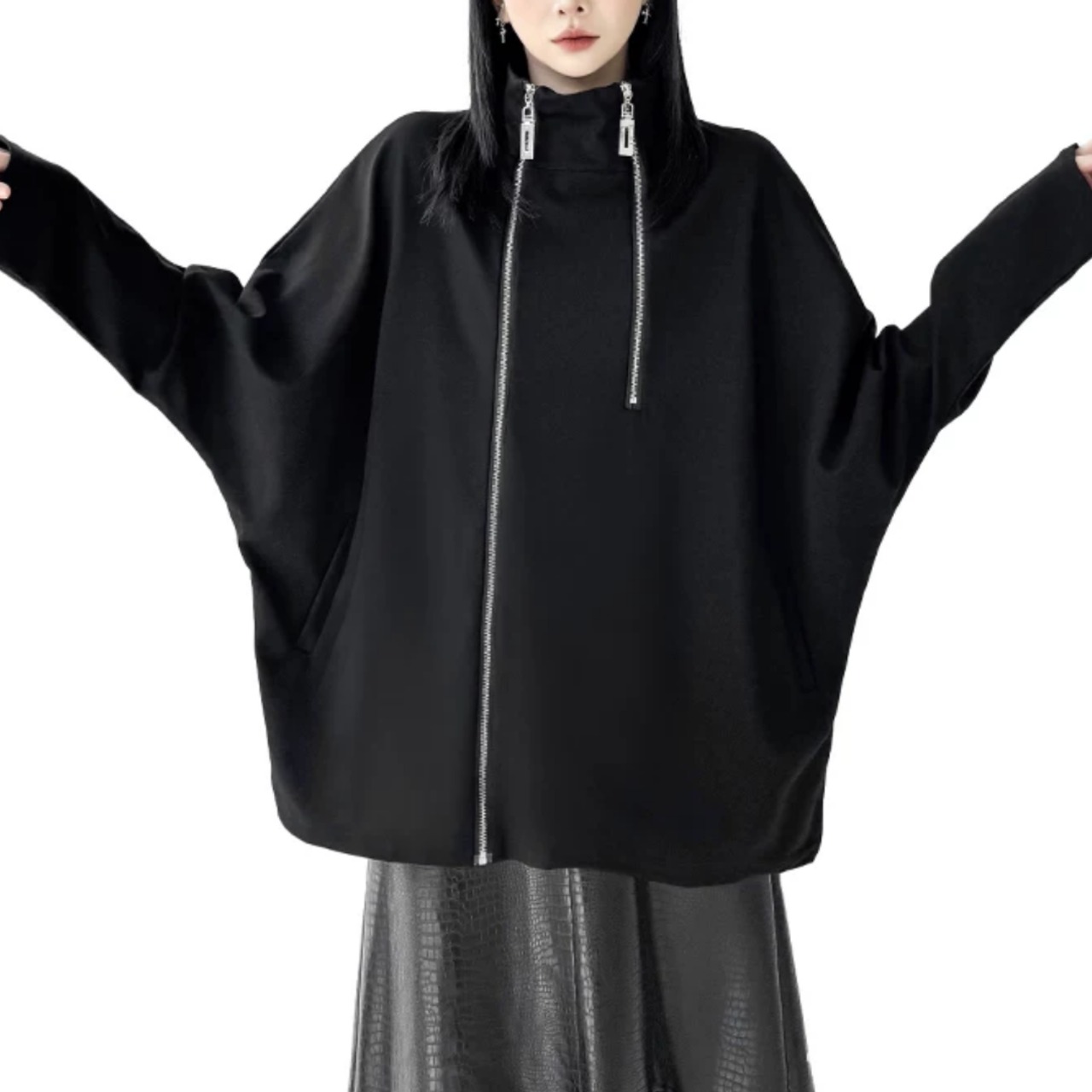 Zip-up sweatshirt (ME480)