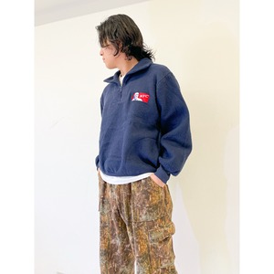 Vintage Trimark KFC Employee Half-Zip Fleece Jacket Made In Canada