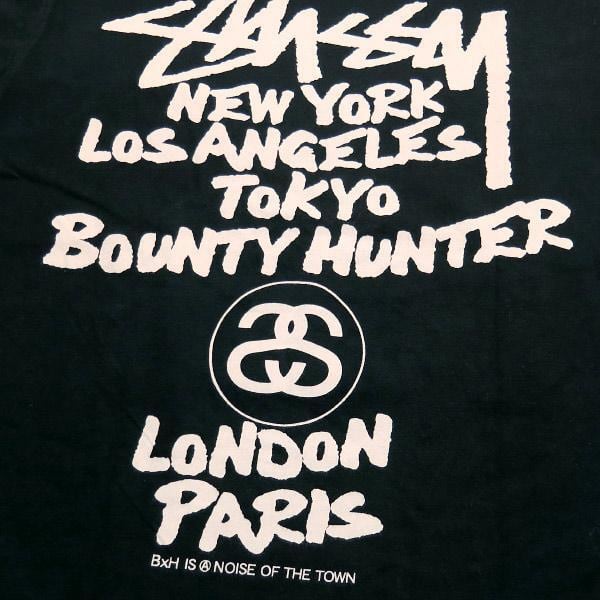 STUSSY x BOUNTY HUNTER 30TH ANNIVERSARY TEE サイズL STUSSY x BOUNTY HUNTER 30TH ANNIVERSARY TEE サイズL