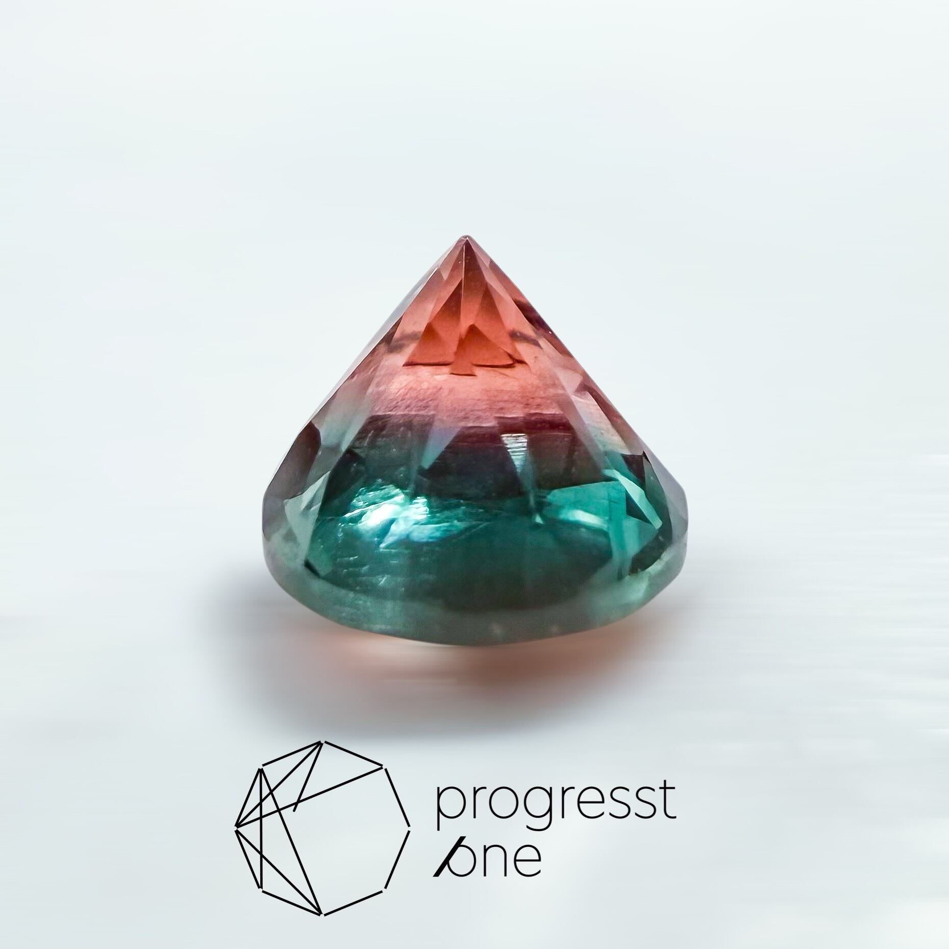 バイカラーオレゴンサンストーン0.55ct | progresstone