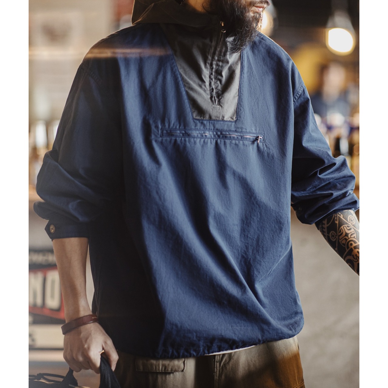 Half-Zip Anorak Parka ◇H0295