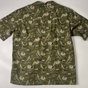 Reyn Spooner x UNIQLO レインスプーナー ユニクロ ボタニカル 半袖 アロハシャツ M/グリーン メンズ