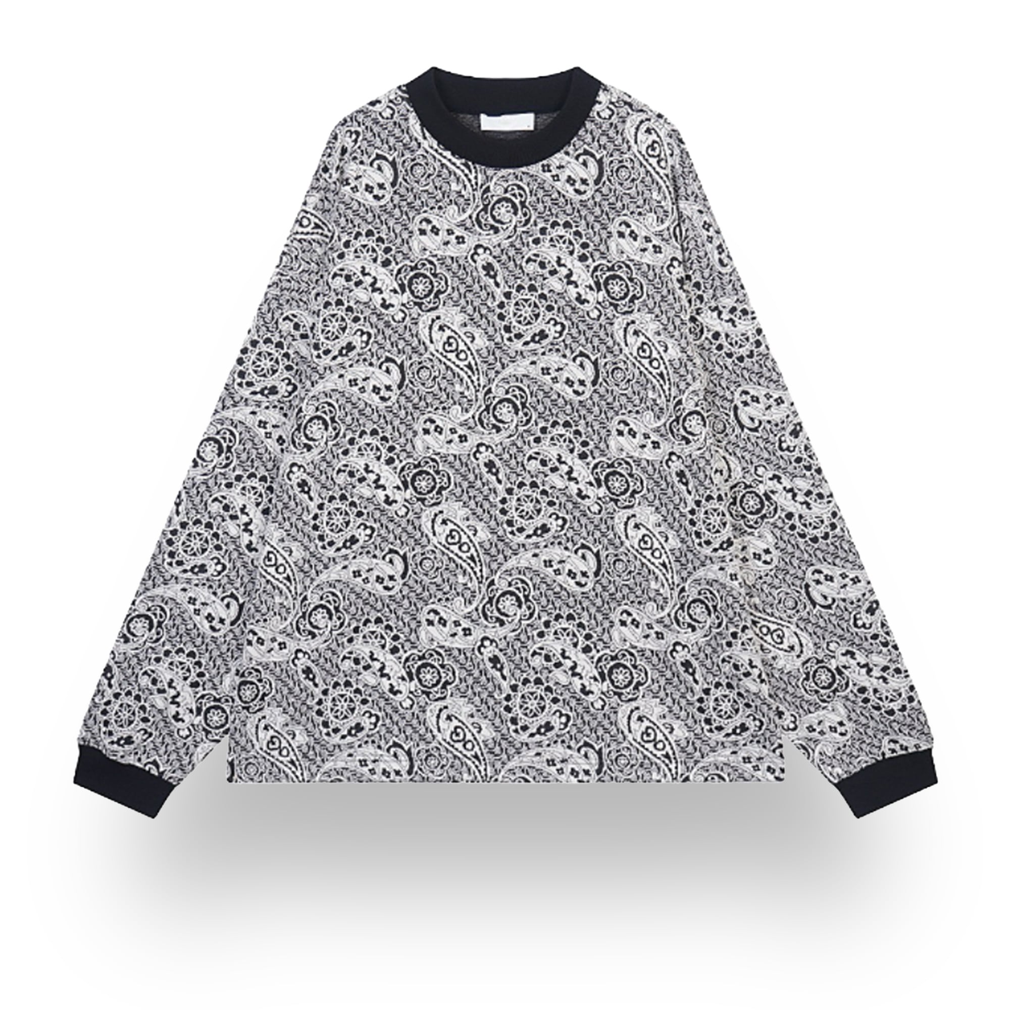 ペイズリーデザインプルオーバー