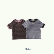 【取寄/韓国直送】Plain. 26/SM ストライプリンガーTシャツ｜夏服｜韓国子供服