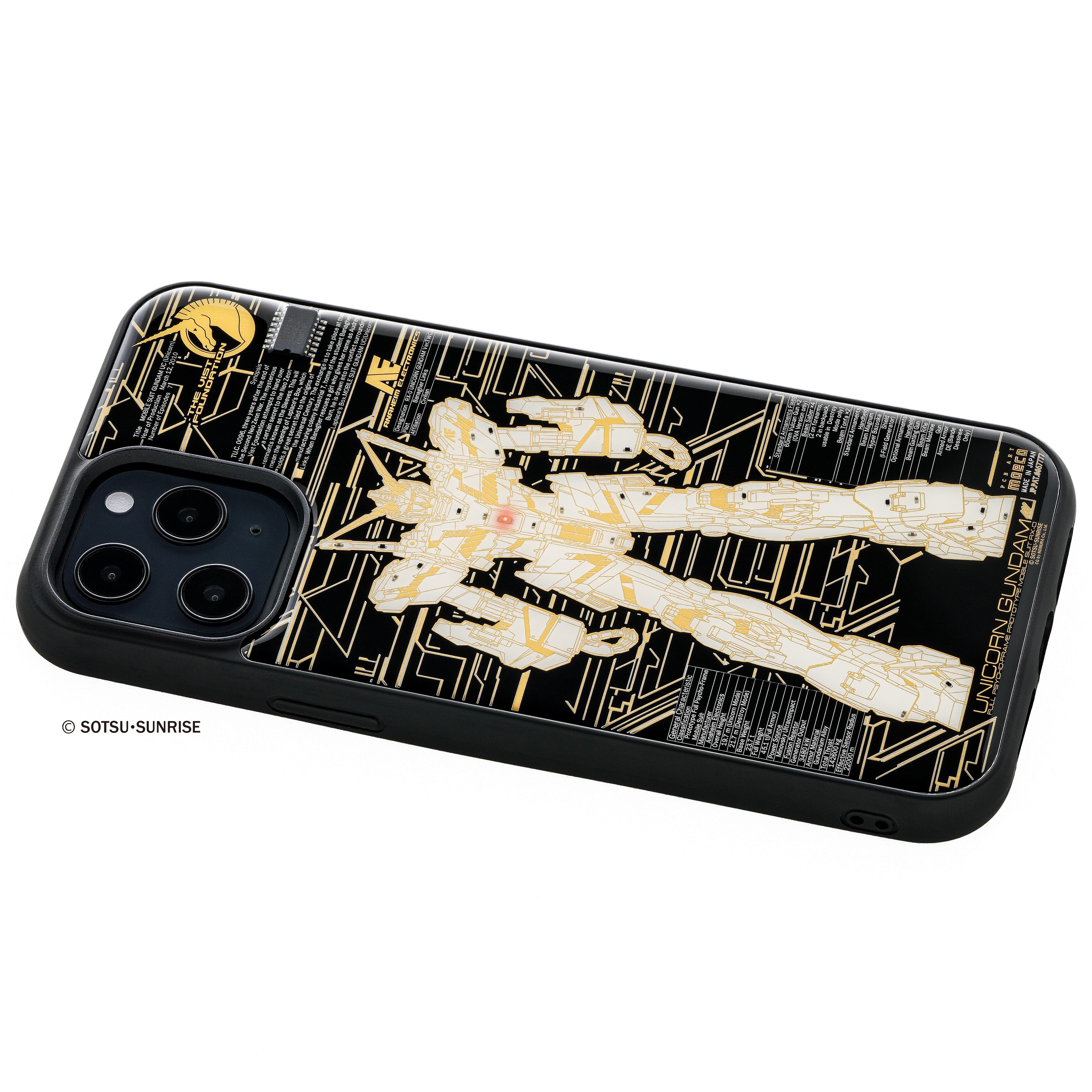 Flash ユニコーンガンダム Ver Twc 基板アート Iphone 12 Pro Maxケース 東京回路線図a5クリアファイルをプレゼント Pcb Art Moeco
