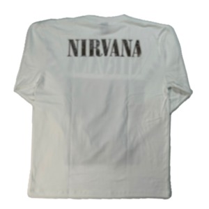 12801 NIRVANA 長袖 ロックTシャツ バンドT 両面プリント XL