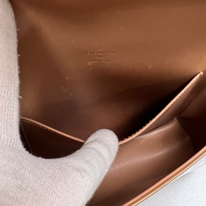 LOUIS VUITTON ヴィトン ヴェルニ トンプソン エナメル／パテントレザー ショルダーバッグ イエロー A-13721
