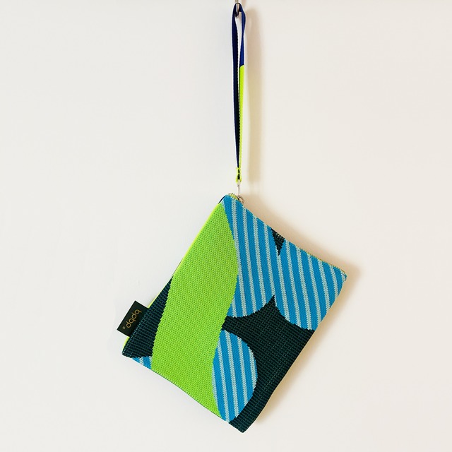 【MASARU SUZUKI】鈴木マサル PIPING HAND STRAP KNIT BAG MARKA SHELF パイピング ハンドストラップ ニットバッグ -マーカシェルフ-