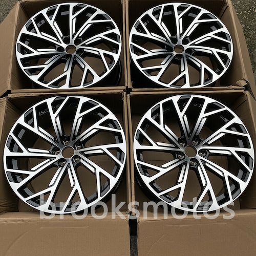 21インチ アウディ A8 S8 2018+ NEW STYLE ホイール 21X9 4本セット 新品-BRN-N1198★