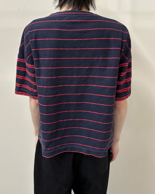【2017/SS JILSANDER】border switching box t-shirt
