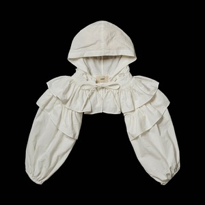 Hood holder blouse/white