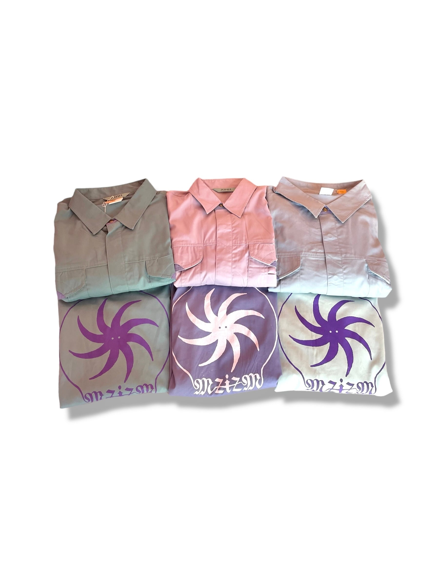 mzizm logo big silhouette workshirt