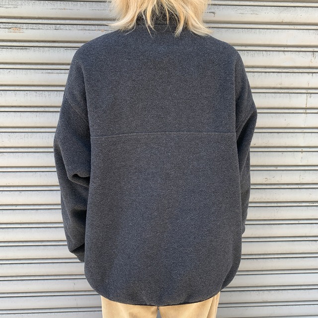 00s メキシコ patagonia シンチラスナップT フリース グレー XL
