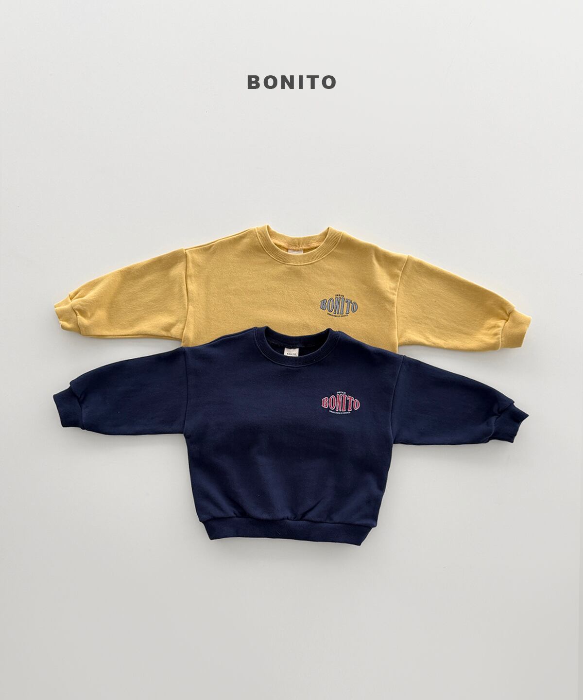 convex bonito sweatshirt【BONITO】※9月中旬発送予定