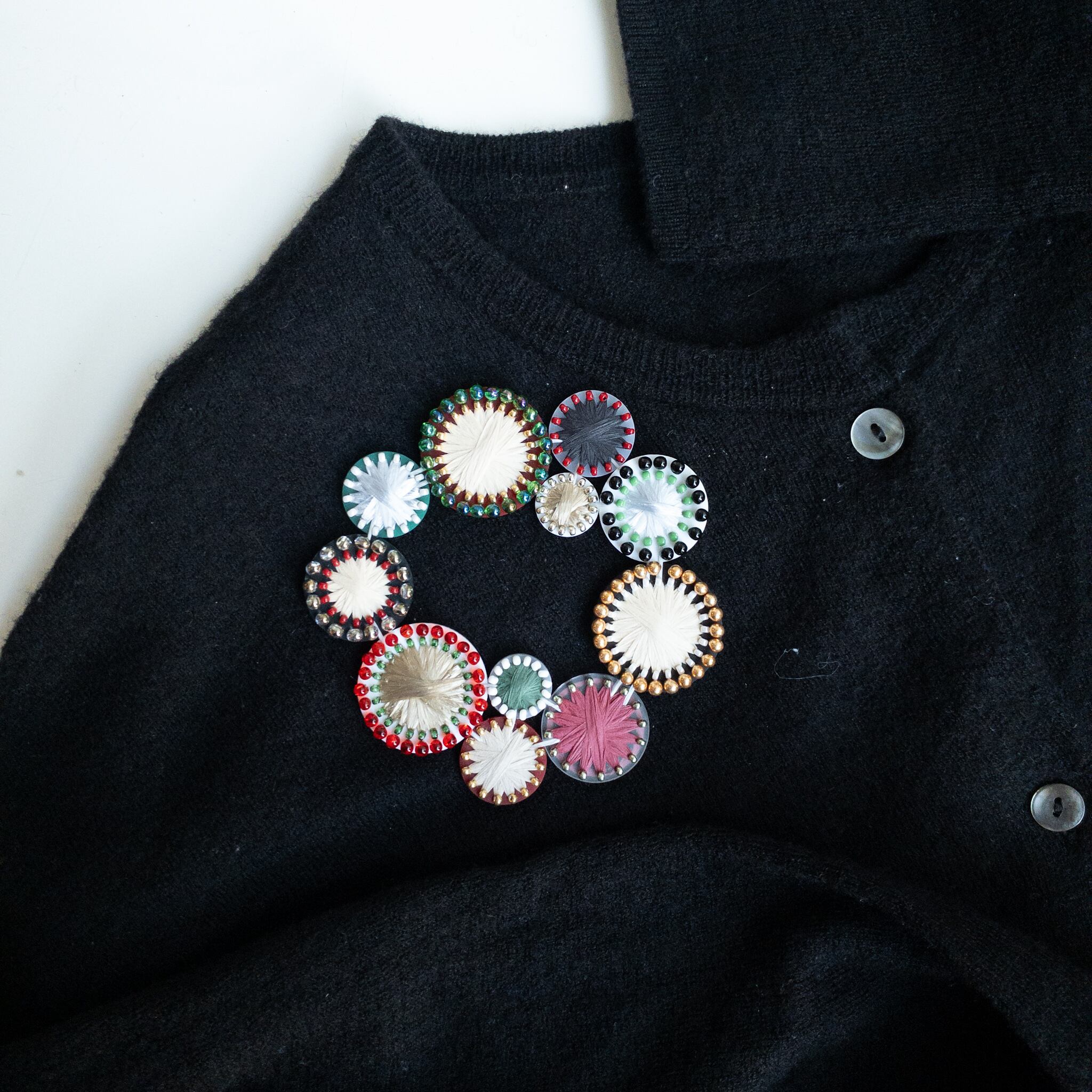 connect brooch wreathe [02]