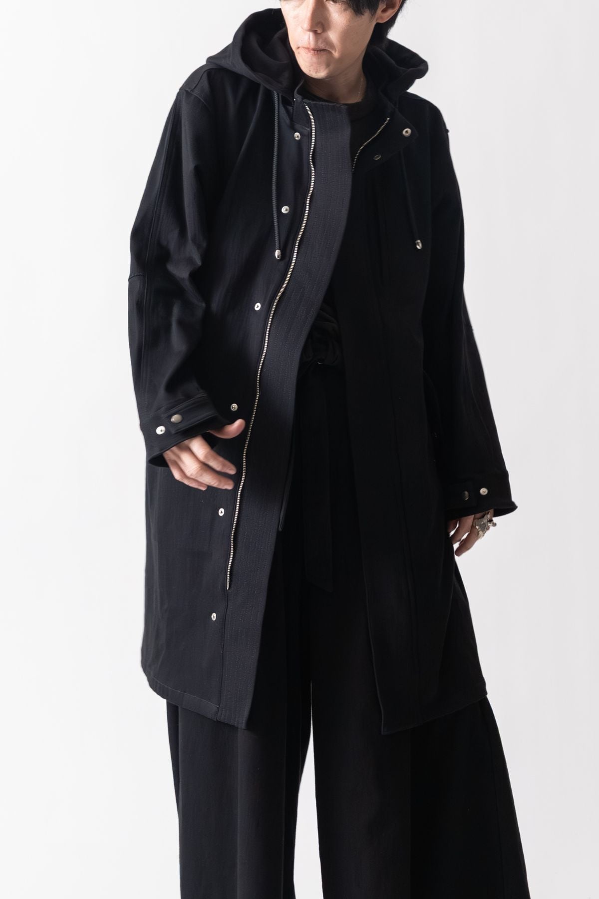 極数量限定】オールウェザーデニムコート-BLACK- / ALL WEATHER COAT
