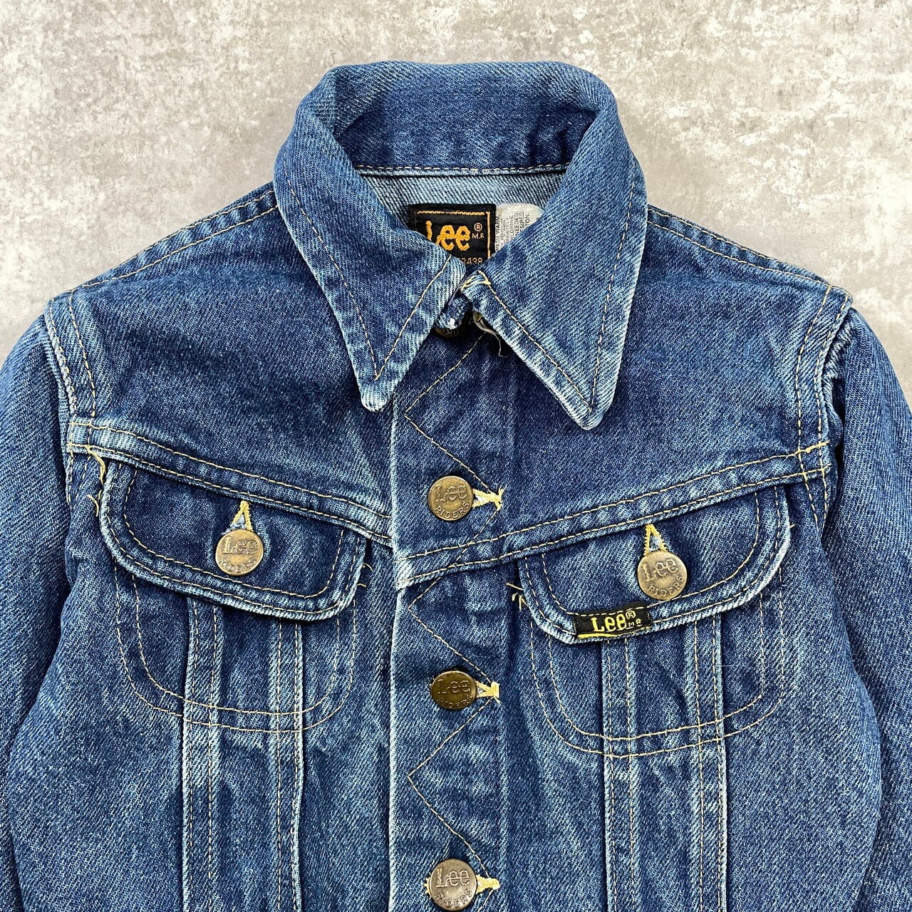 kids】70-80年代 USA製 リー Lee 101J デニムジャケット キッズ 4歳